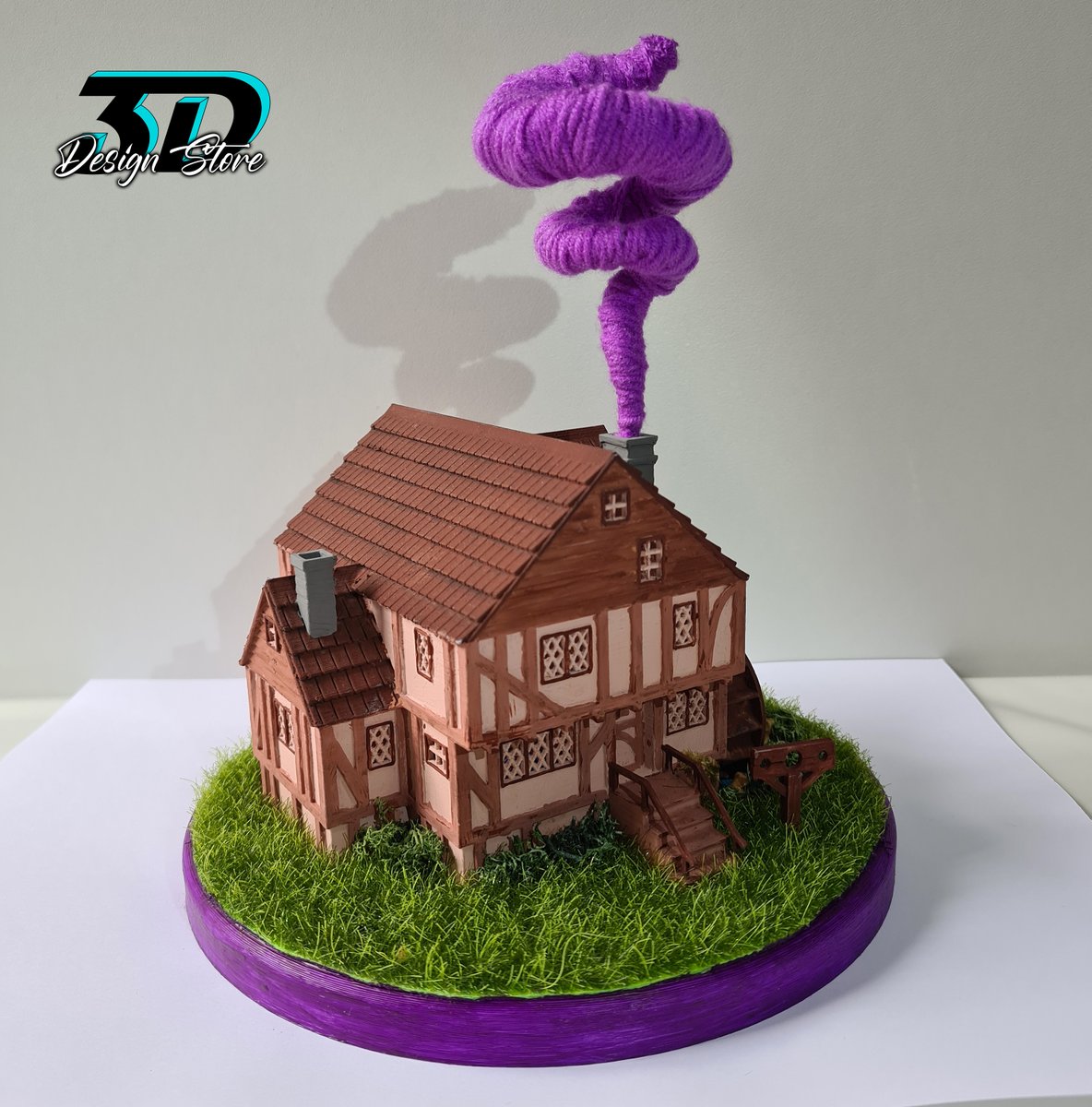 Design3DStore's tweet image. Casa Hocus Pocus, casa de la película Hocus Pocus, puedes imprimirla descargando el archivo STL en mi cuenta Cults: cults3d.com/es/modelo-3d/a…