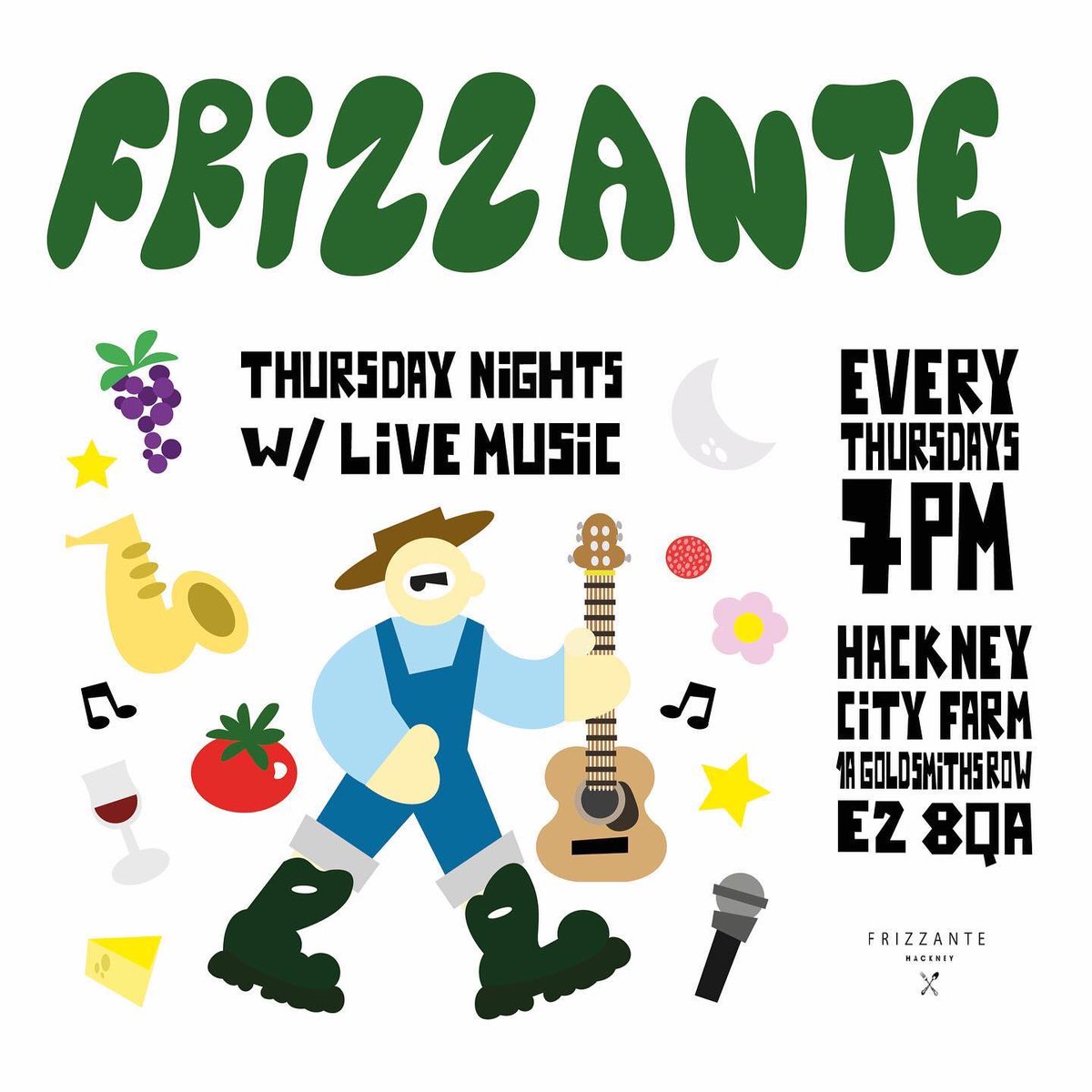 Frizzantecafe's tweet photo. For the music lovers: Frizzante’s Thursday nights with live music!🎺
Every Thursday from 7pm to 10pm. Book a table for this evening and see you later☺️
#frizzante #frizzanterestaurant #livemusic #livemusiclondon #hackney #hackneylife #eastlondonfood #eastlondonlife #music #guitar https://t.co/TvCVLWkaZ5