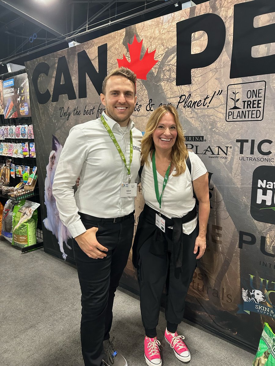 FitYourStyle's tweet photo. It was such a joy and privilege to connect in person with our incredible clients, ProtectONE at @PetsCanadaorg Industry Show!

What a treat to meet COO, Adam in person and a wonderful surprise to connect with founder and CEO, Daniel. 

#ProtectONE #TicklessCanada #Tickless https://t.co/jnnu8sL2Wj