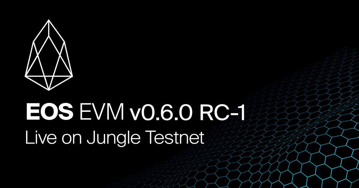 Vaulta_'s tweet photo. 🌴🐘🦒🐒 Welcome to the Jungle! 🌴🐘🦒🐒

The EOS EVM v0.6.0 is live on the Jungle Testnet for developers to experiment with ahead of the official release!

Users can now test bridging $JUNGLE tokens in Jungle4 Testnet🔥

Learn More 👇
https://t.co/2l1lzQ247A https://t.co/Jm0A7dgjrW