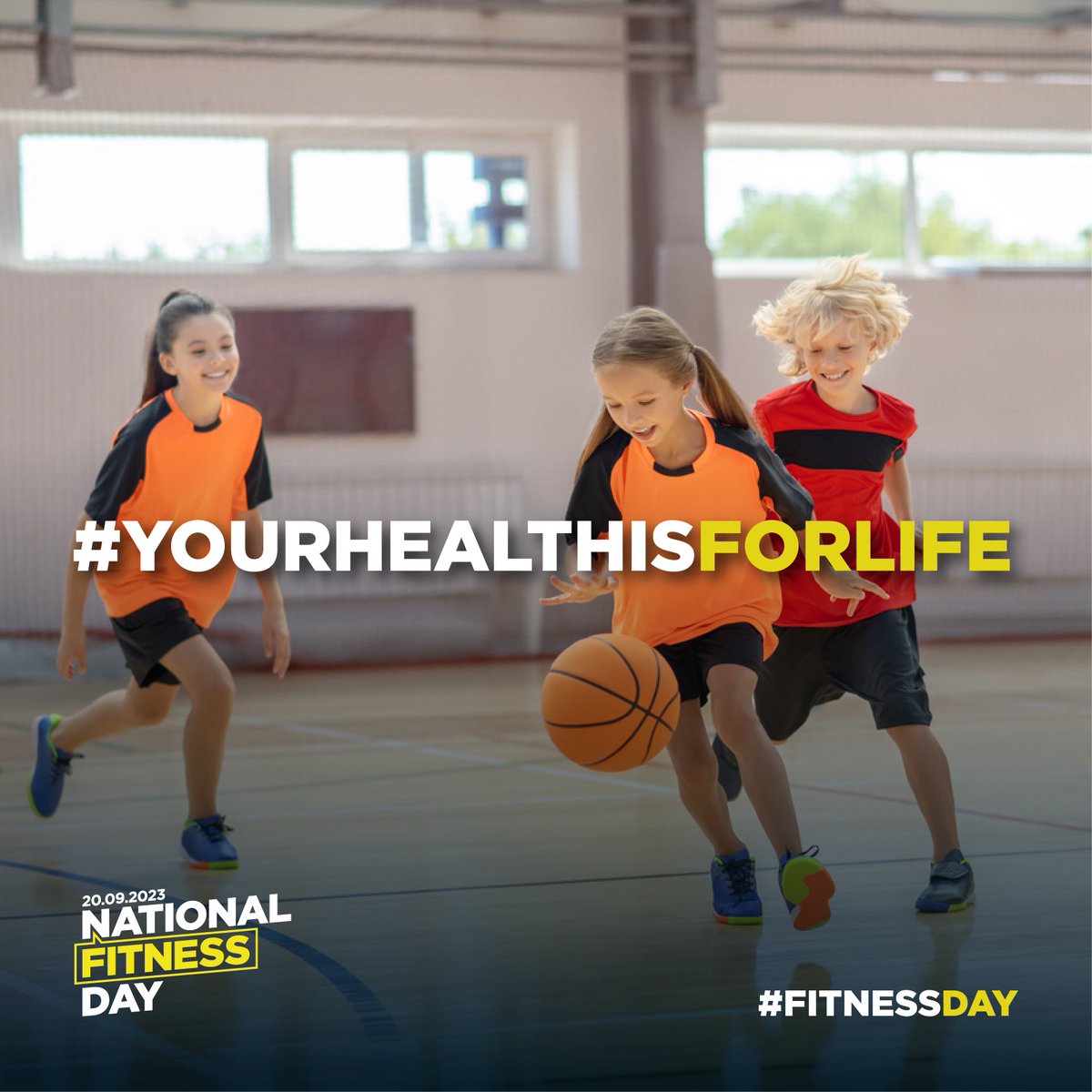 Hope you’re all being happy &amp; healthy on this  #NationalFitnessDay especially the children! The endorphins released after being physically active really help mental well-being which is vitally important for children. Keep moving team, you got this 😉🙌🏻 <a href="/_ukactive/">ukactive</a>