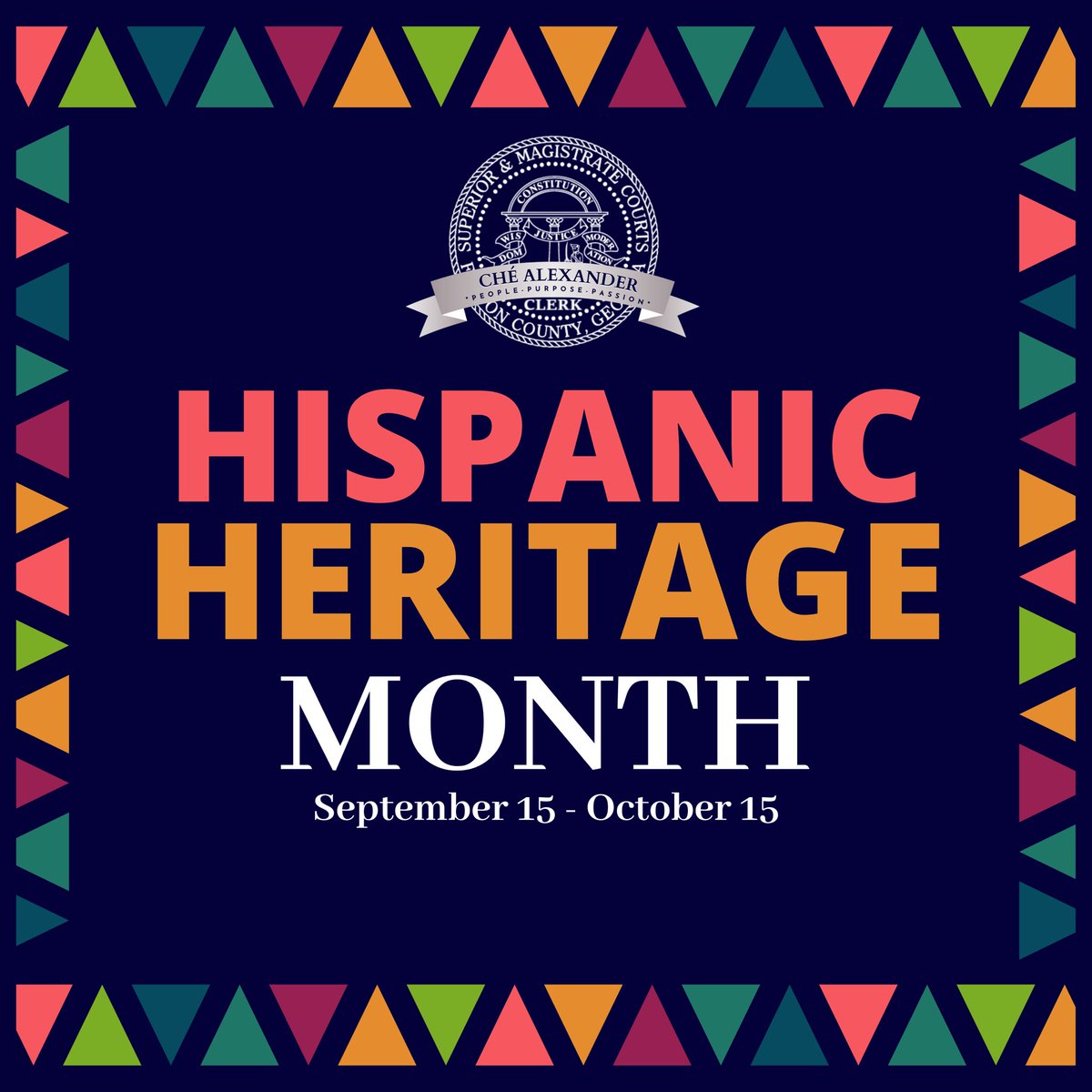fulcoclerk's tweet photo. #HispanicHeritageMonth is a time to recognize and celebrate the rich history, culture, and contributions of Hispanic, Latino, and Latinx Americans in the United States. https://t.co/9MIDnVQWkT