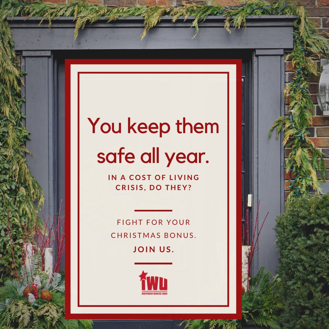the_IWU's tweet photo. 🔐SECURITY WORKERS' SURVEY 🎁

🗝️ Security workers are the key to a safe and successful business.
🎁 Will you fight for a Christmas bonus?
🔗 Link in bio and below for the survey:
https://t.co/fQO8o2dBvo

#SecurityWorkers #WorkersUnited https://t.co/0qE6SYnwOc