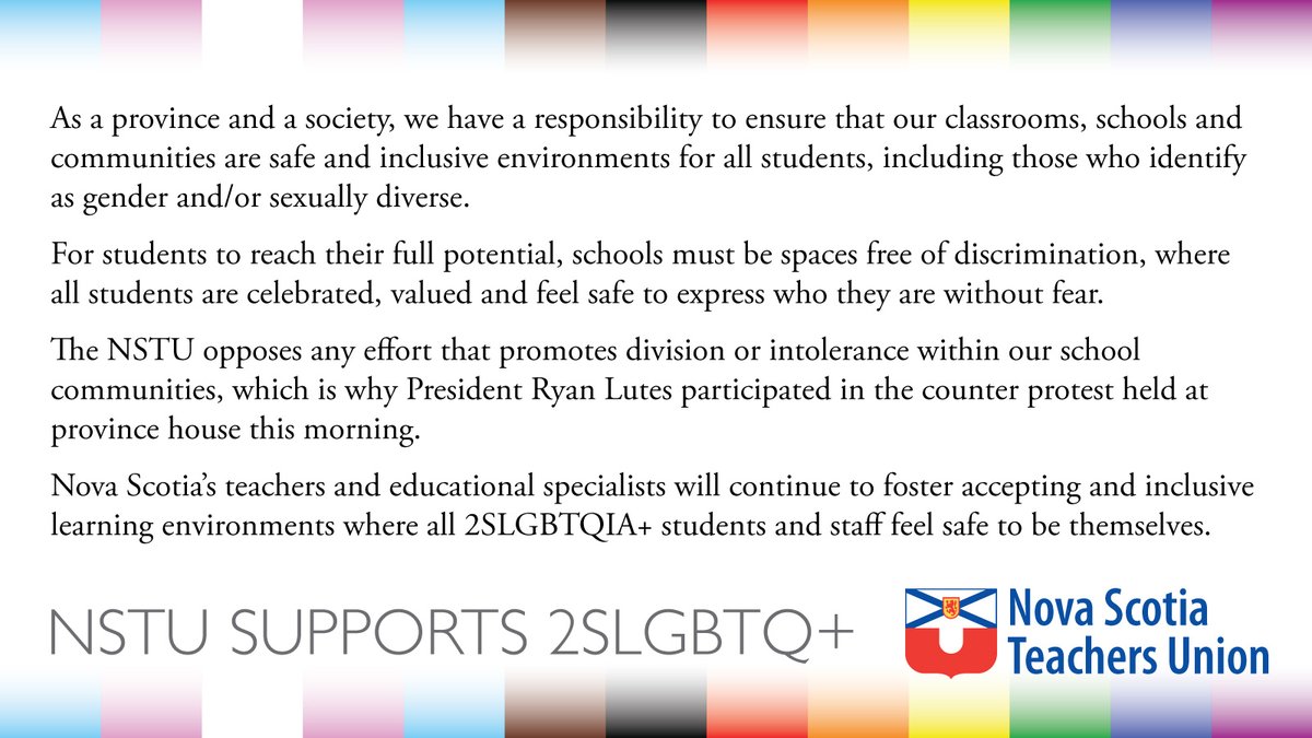 NS Teachers Union tweet media