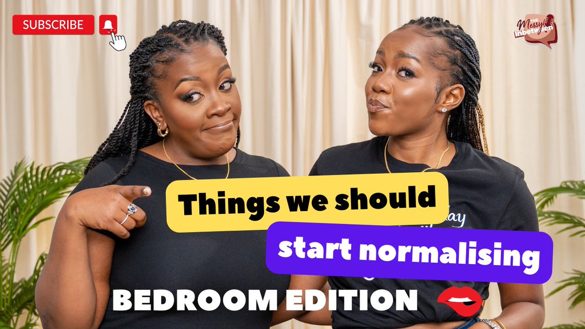 It’s time we talked about those things you may be experiencing during sex thinking it’s off 👀 We’re here to tell you it’s perfectly normal babeey!
Be prepared cause this one is hot, spicy and definitely messy 🥵
Watch here youtu.be/Gf1M0co0ono?si…