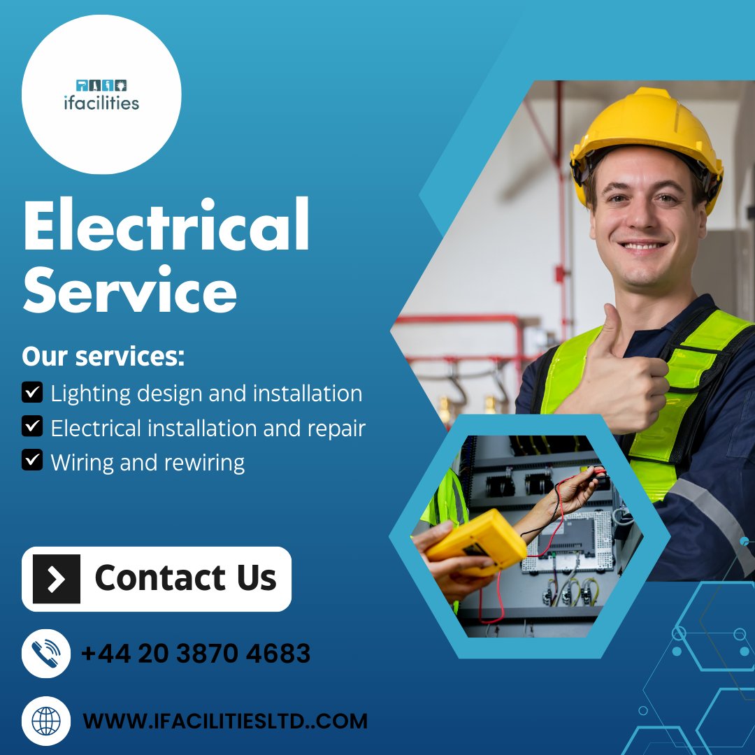 Powering London, One Connection at a Time! Our electrical services ensure safe, efficient, and reliable solutions for homes and offices across London. Illuminate your space with confidence.
#LondonElectricalServices #HomeElectrics #OfficeElectrics #LondonHomes #OfficeSpaces #uk