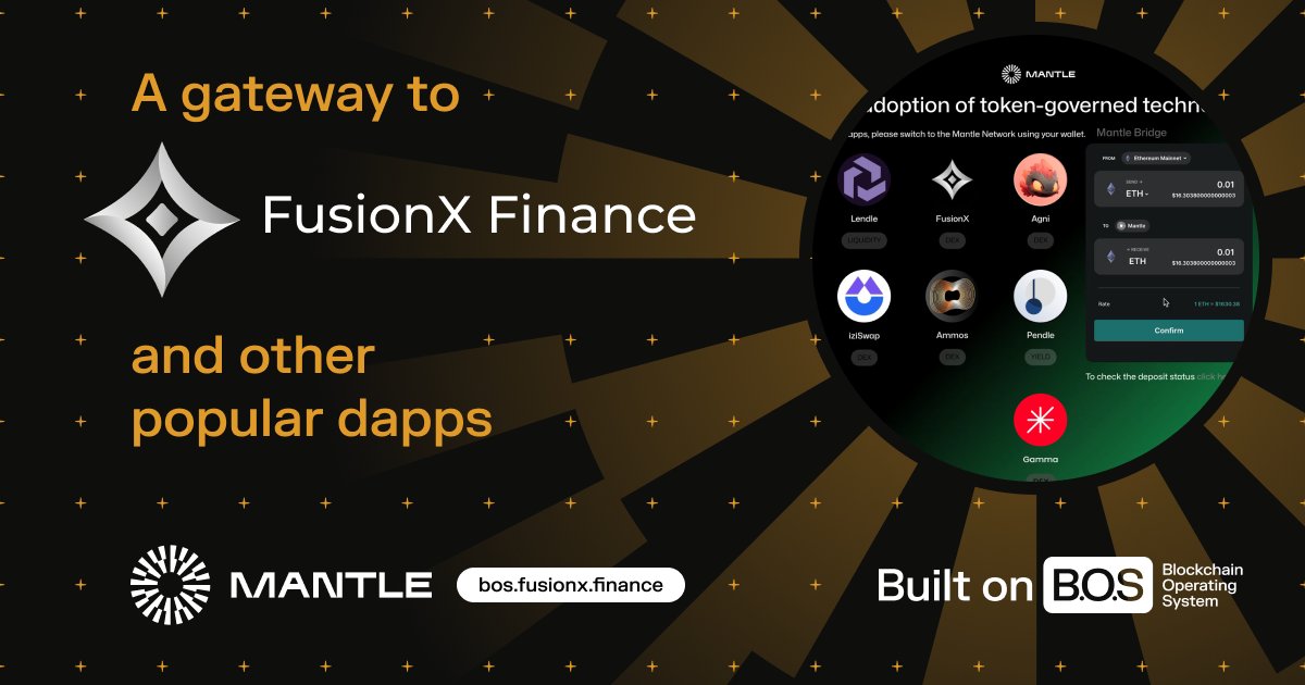 FusionX Finance | Native Dex of Mantle Network tweet media