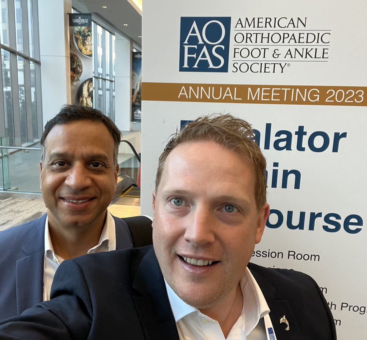 Lyndon Mason (@drlyndonmason) on Twitter photo The Brits have arrived in <a href="/AOFAS/">AOFAS</a>. <a href="/Liverpool_Ortho/">Liverpool Orthopaedic and Trauma Service</a> and <a href="/LivUni/">University of Liverpool</a> doing well again with 2 podiums (including the <a href="/FATEaudit/">UK FATE Audit</a> collaboration) 1 poster and 6 eposters. <a href="/BOFAS_UK/">BOFAS</a> <a href="/JitMangwani/">Jit Mangwani</a> <a href="/JunaidAamir01/">Junaid Aamir</a> <a href="/abdulgomaa/">Abdul-Rahman Gomaa</a> <a href="/NiamhLHeeran/">Niamh</a> <a href="/AlBondAnatomy/">Alistair Bond</a> <a href="/LukasAndritsos/">Lukas Andritsos</a> <a href="/AngelaSyziu/">Anxhela Syziu</a> The Brits have arrived in <a href="/AOFAS/">AOFAS</a>. <a href="/Liverpool_Ortho/">Liverpool Orthopaedic and Trauma Service</a> and <a href="/LivUni/">University of Liverpool</a> doing well again with 2 podiums (including the <a href="/FATEaudit/">UK FATE Audit</a> collaboration) 1 poster and 6 eposters. <a href="/BOFAS_UK/">BOFAS</a> <a href="/JitMangwani/">Jit Mangwani</a> <a href="/JunaidAamir01/">Junaid Aamir</a> <a href="/abdulgomaa/">Abdul-Rahman Gomaa</a> <a href="/NiamhLHeeran/">Niamh</a> <a href="/AlBondAnatomy/">Alistair Bond</a> <a href="/LukasAndritsos/">Lukas Andritsos</a> <a href="/AngelaSyziu/">Anxhela Syziu</a>