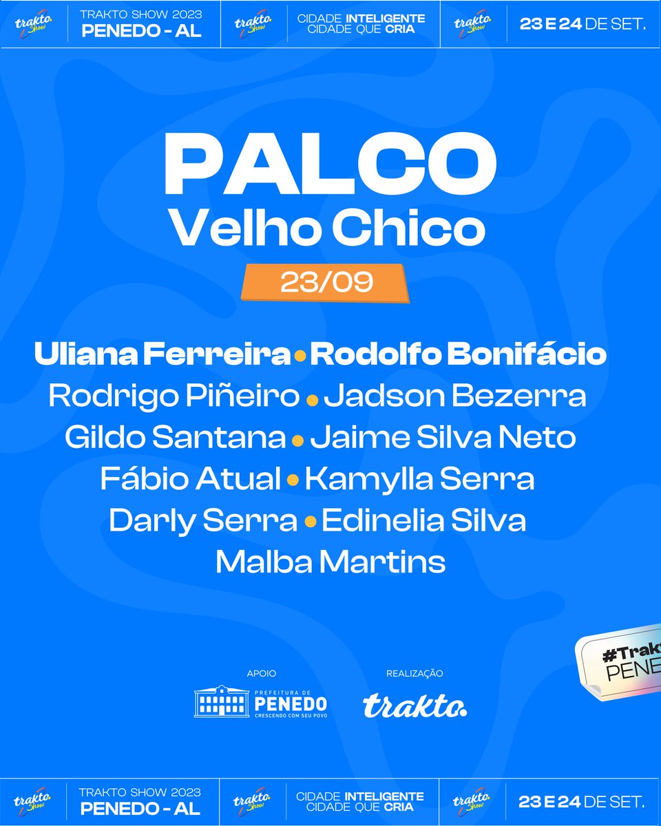 traktoshow's tweet photo. 🚨 ATENÇÃO! Imagens fortes a seguir! 🚨

A programação do primeiro dia do Trakto Show Penedo tá demais! 

São vários painéis incríveis ao longo do dia, com assuntos diversos, muito aprendizado e networking! https://t.co/wUMvvfrjx1