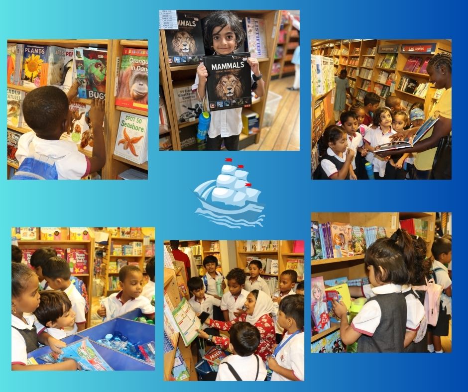 JafferyAcademy's tweet photo. Ready, Steady, Read! The children were full of excitement as they embarked on a journey to a ship with a library inside. It was an amazing experience!

#experiences #floatinglibrary #ship #books #readers #nurseryschool #jafferyacademymombasa https://t.co/jYLf4SLLlt