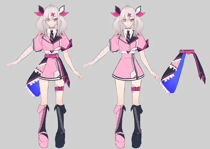 #健屋MV衣装イラコン 
