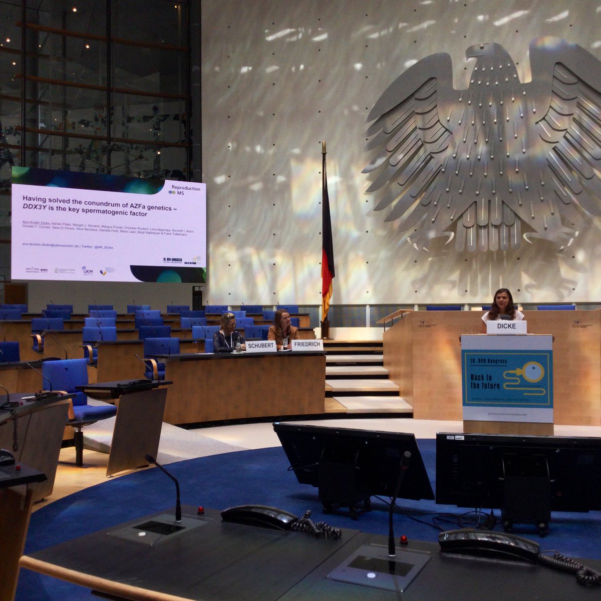 Der #Andrologie #Nachwuchs in der #DGA #DVR2023 Session überzeugt - mit herausragender Forschung zum #Klinefelter Syndrom &amp; der #Genetik hinter AZFa-Deletionen.

Organisiert wurde die Session übrigens von der letztjährigen DGA-Forschungspreisträgerin <a href="/MariaSchub_MaS/">Maria Schubert</a>.👩🏼‍🔬