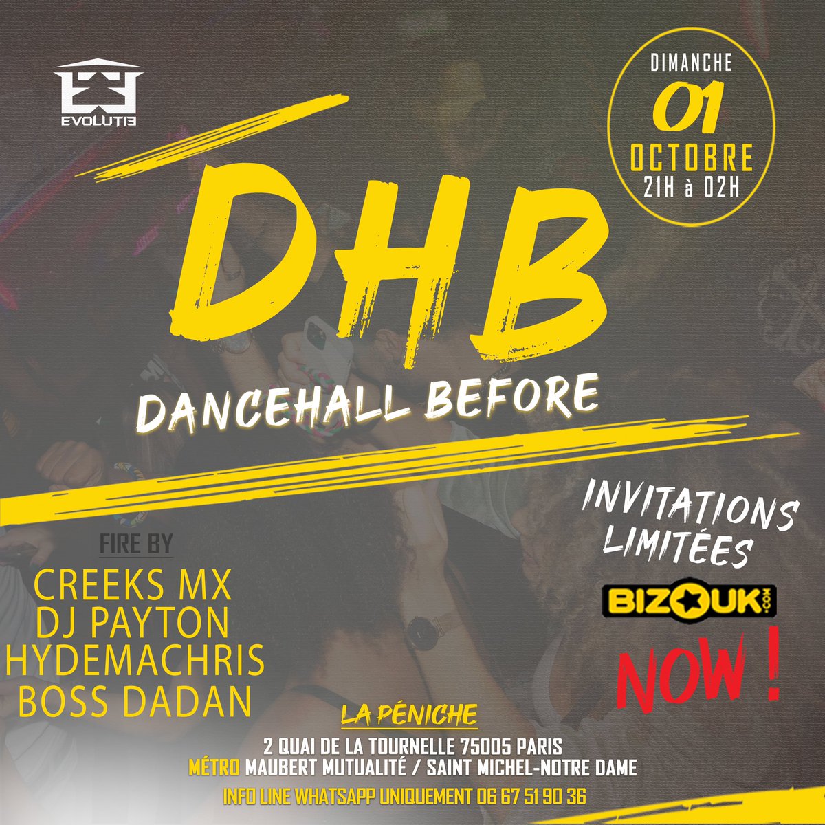 FIN DE TRANSMISSION ! my.bizouk.com/dhb-dancehal-b…