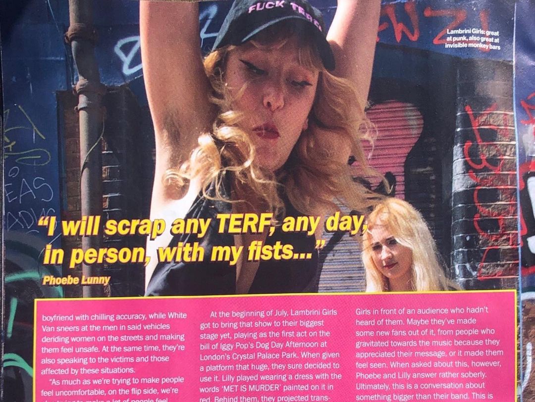 LouiseDistras's tweet photo. Emma, you've just written a piece in @KerrangMagazine that incites violence against women. Are you on crack? 🤪 https://t.co/QJjndOJacO