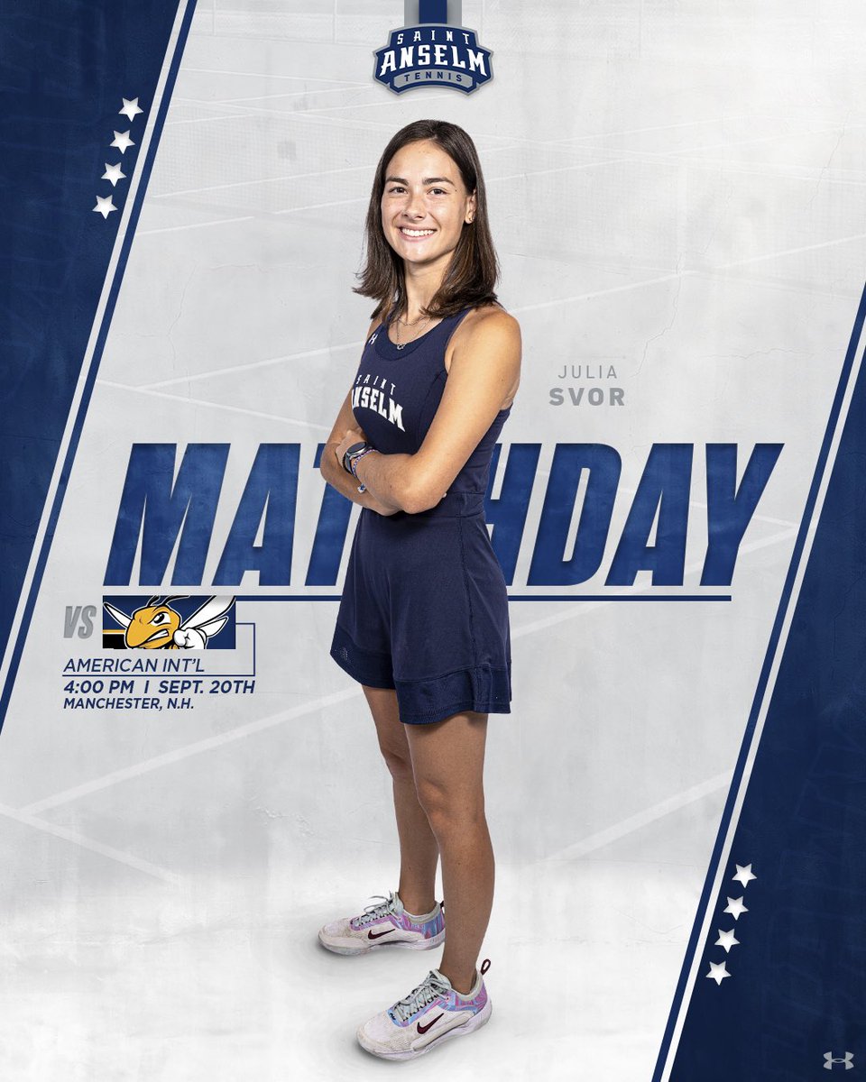 STAHawksWTen's tweet photo. NE10 Play Starts Today! 

🆚American International 
📍Manchester, N.H.
🏟️Saint Anselm Tennis Courts

#HawksSoarHigher https://t.co/wB1wdL2Eeh