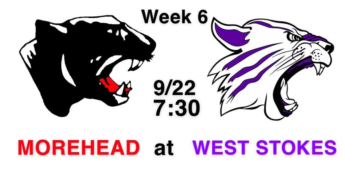 EdenMorehead's tweet photo. The Panthers hit the road this week to face the Wildcats of West Stokes

📍1400 Priddy Road, King, NC https://t.co/4yEbyRW0zH
