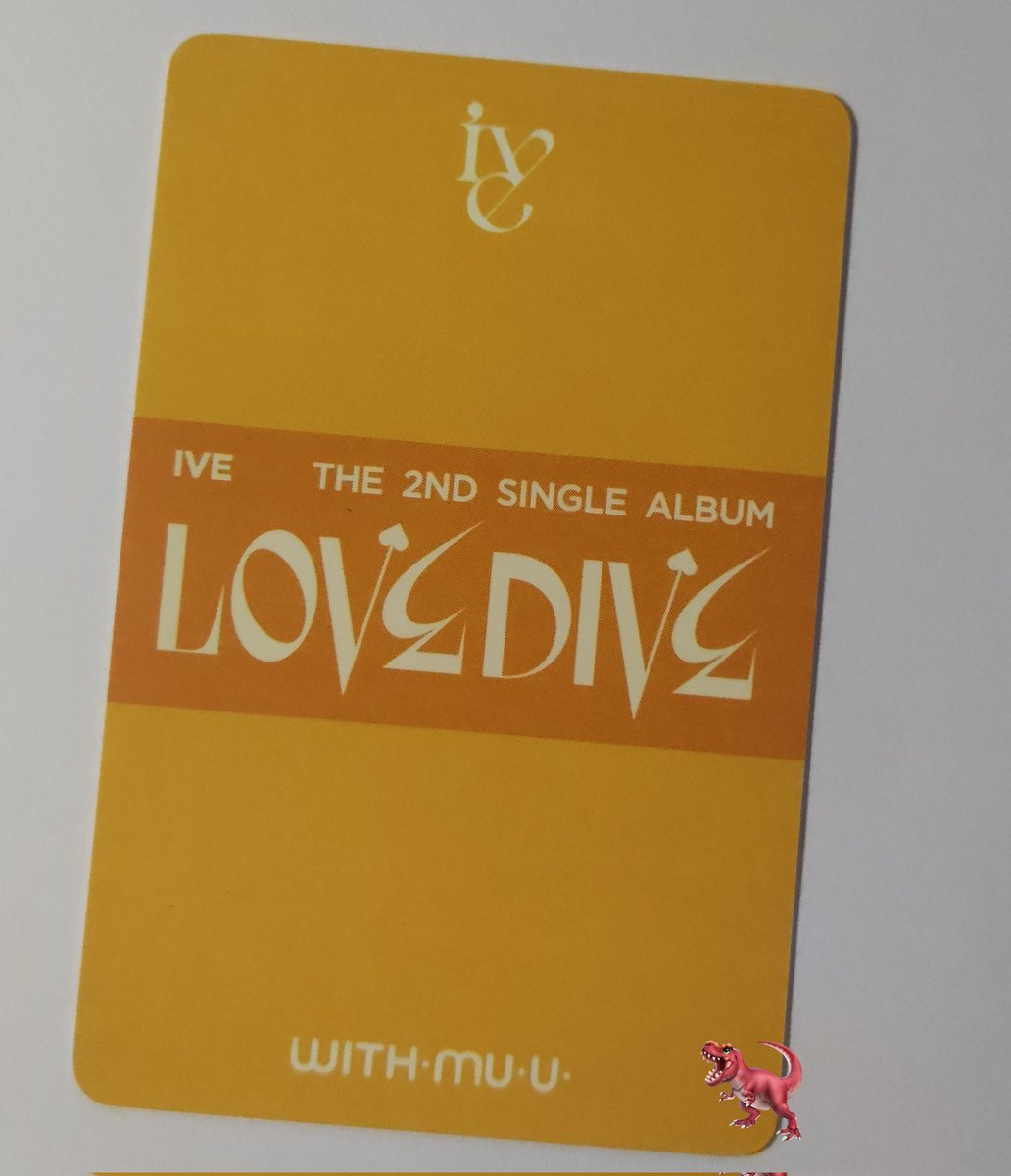 addchucarts's tweet photo. WTS LFB PH

Ive Yujin withmuu love dive pob pc

- 300 + sf + pf (10)
- payo/3 days reservation
- minimal scratches (9/10)
- mop: gcash
- mod: j&amp;t
- reply/dm me!

t. wts lfb ph ive yujin love dive withmuu pob pc https://t.co/ORmIaqPsZh