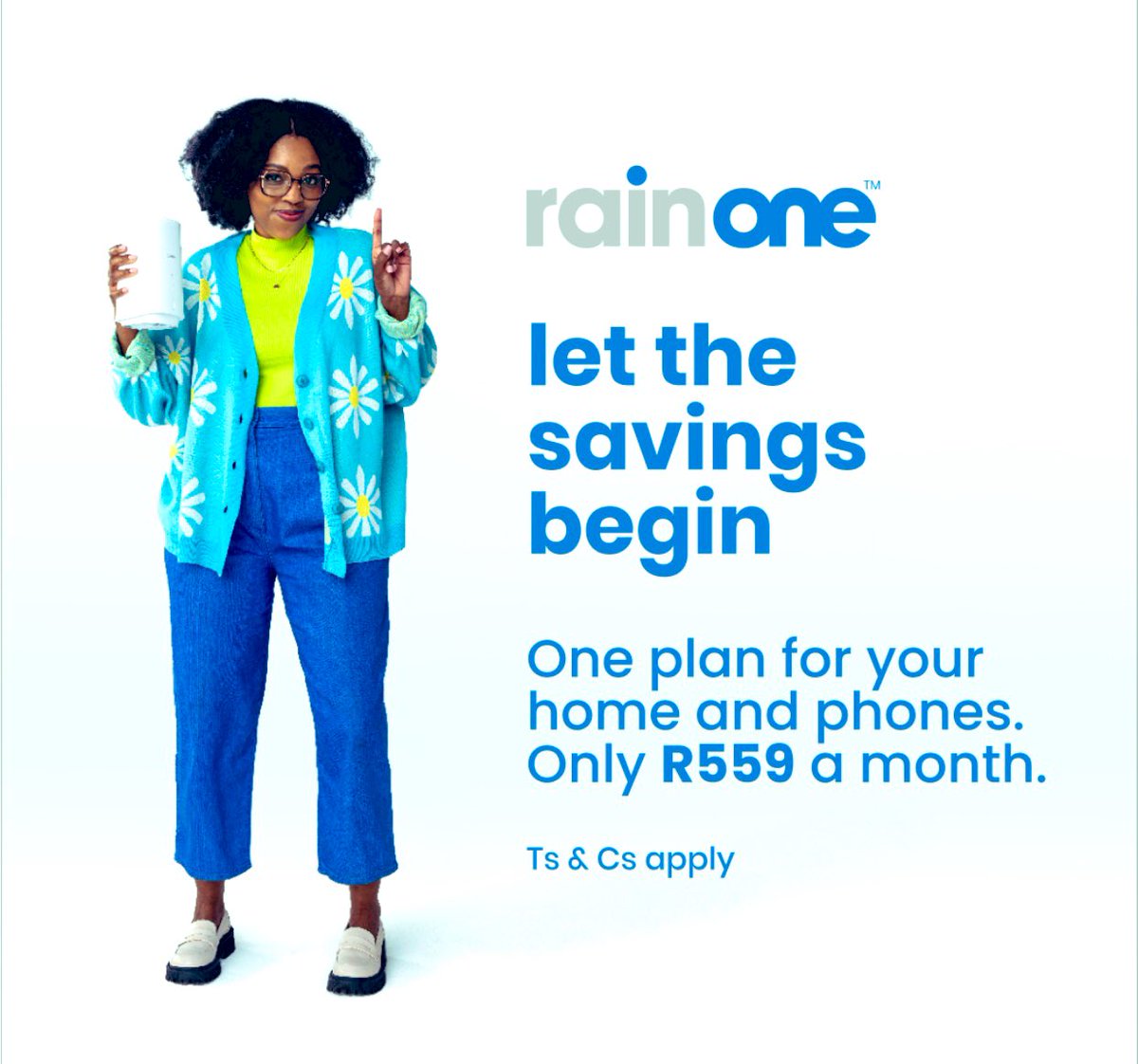 Mr_Moagi_Evans's tweet photo. One plan for your home & for your 2 phones 📱
Join @rainSouthAfrica now & start saving on data & no contract .
https://t.co/JN65wRTVP1
#OnePlan #Unlimited5G #Home #2Phones #rain #HomeWifi #LetsGetConnected #FastWifi #DelieveredFast https://t.co/PCHfwT8jdZ