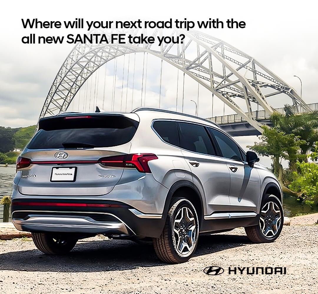 HyundaiWorldGh's tweet photo. Prepared for all your journeys, the Hyundai SANTA FE provides seamless convenience in every aspect of your adventure. https://t.co/qeEYreoGJs