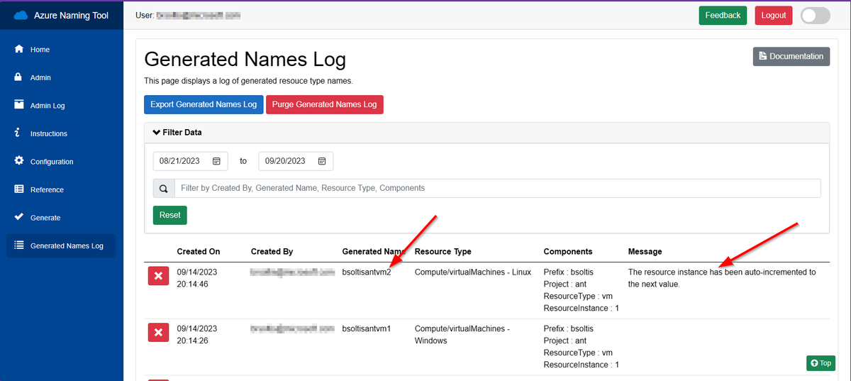 AzureNamingTool's tweet photo. Azure Naming Tool Version 3.1.0 Released!

This update includes resource instance auto-incrementing, read-only APIs, and minor bug fixes. Get the full details in the release notes!

#Azure #BestPractices

https://t.co/vW42U86ZV5 https://t.co/KJQjXVQ2ct