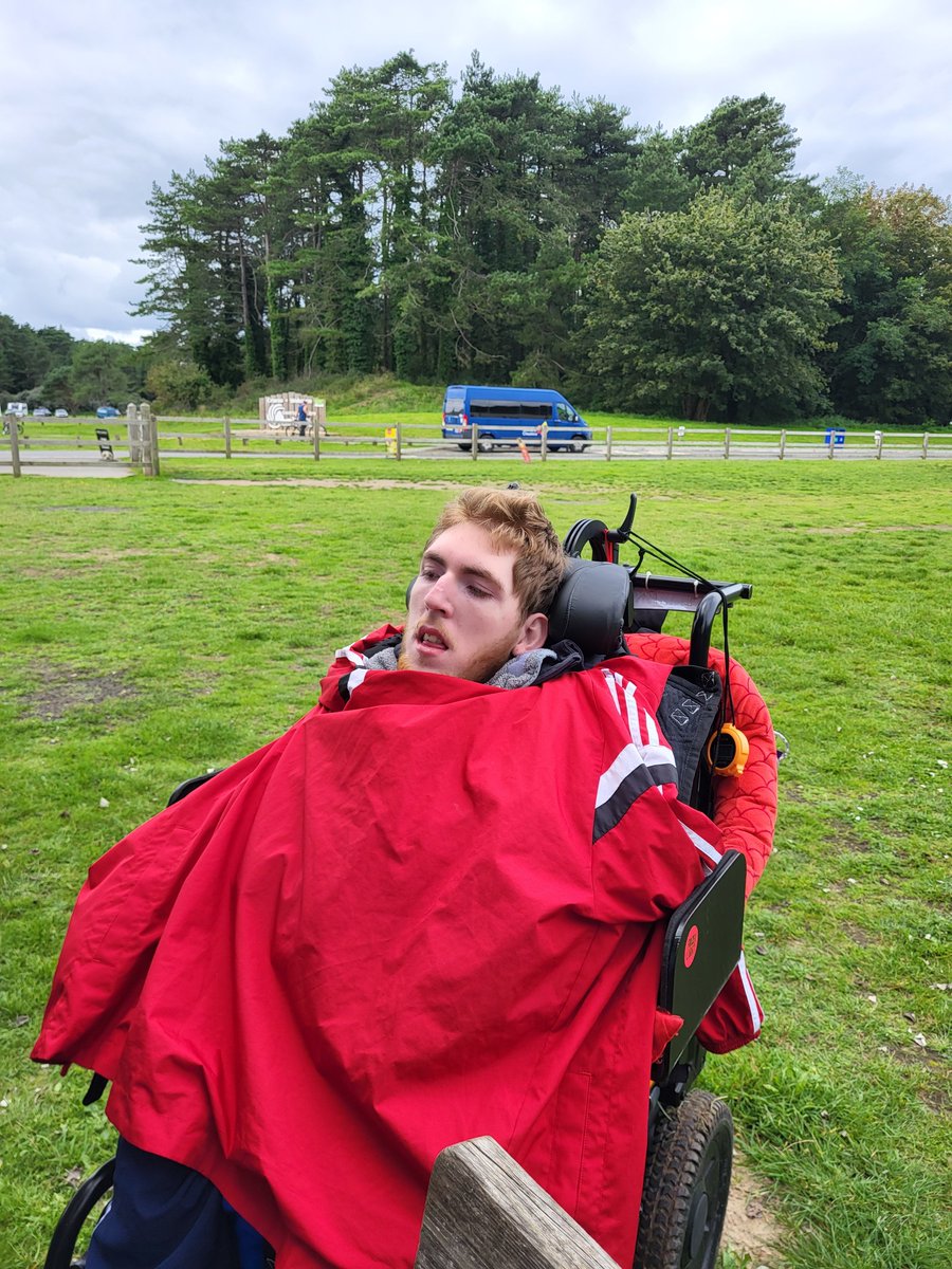 Even though the sun wasn't shining Ty Cwm residents still had a great time at Pembrey country park having a picnic 🥪🍦🥤. What a fun day had by all 😀