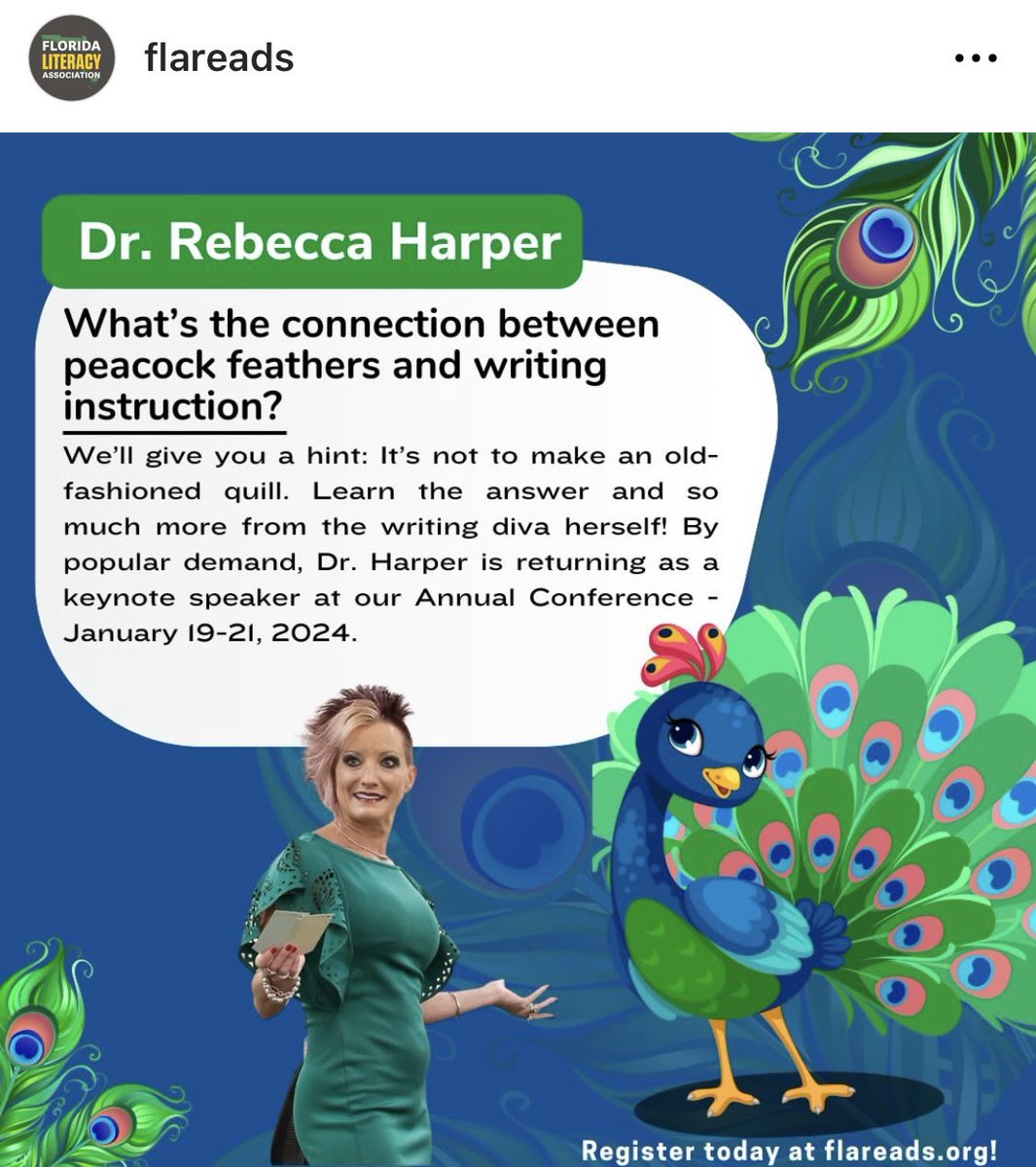 Guess who is coming back to <a href="/FlaReads/">FLAreads</a> ??!!