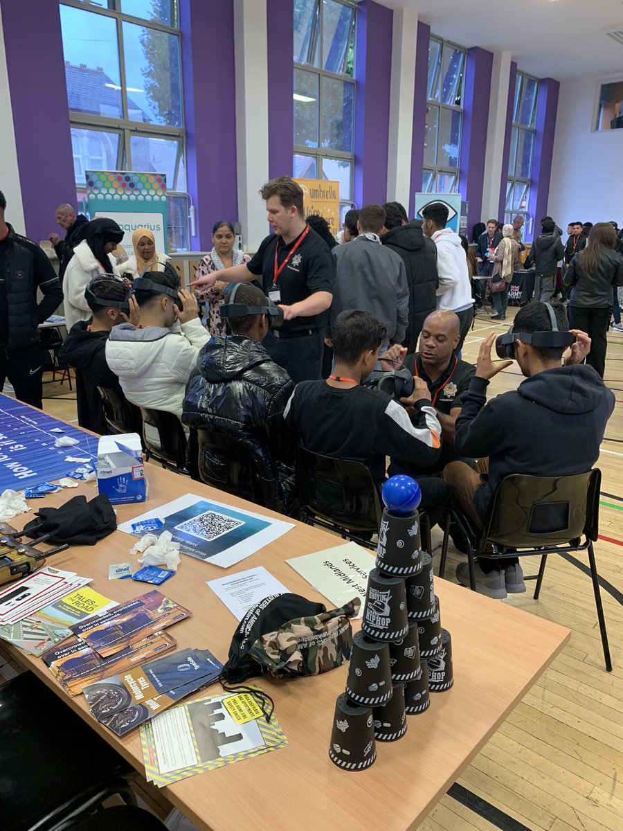 Had a great turnout today at South and City College, Handsworth sharing advice about road traffic safety. Thanks to all who attended, it was good meeting everyone!
