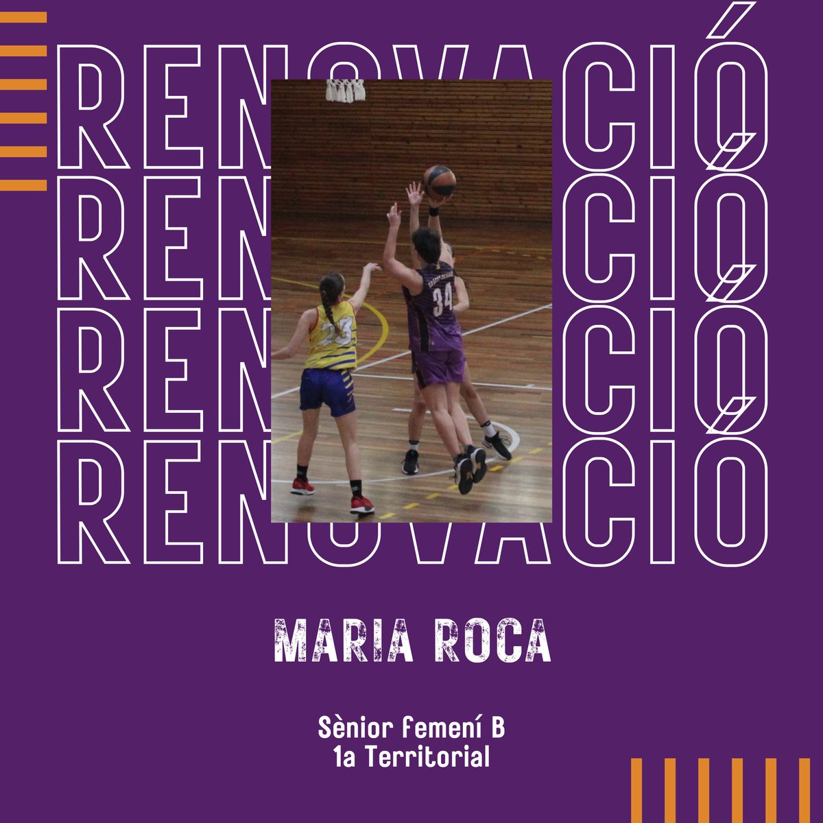 cbsantgregori's tweet image. Seguim amb les renovacions!🤩

En aquesta ocasió, us presentem les renovacions del sènior femení B!🏀

Molta sort aquesta temporada!🔥

Som-hi!💜🖤

#CBSantGregori #bàsquet #caliu #valldellemena #invertirenelterritori #invertirenelpresent
#cbsantgregorivalldellemena
