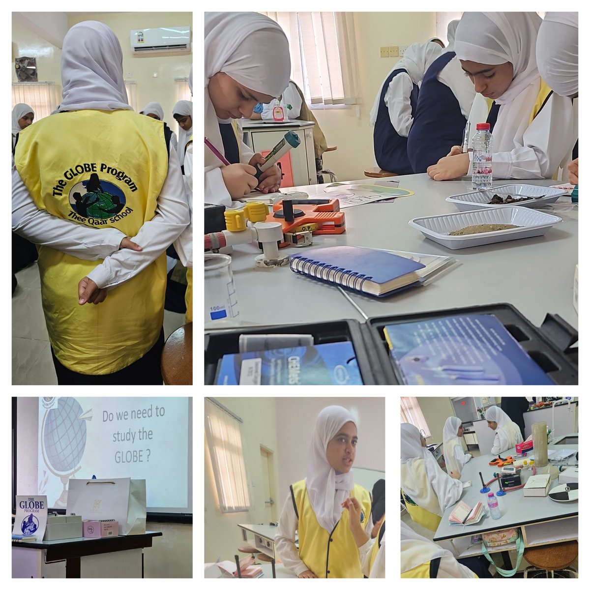 حضور ورشة تدريبيه ل فريق GLOBE للتدريب على البروتوكولات