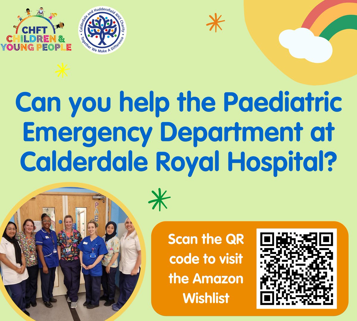 Calderdale & Huddersfield NHS Charity🧡 tweet media