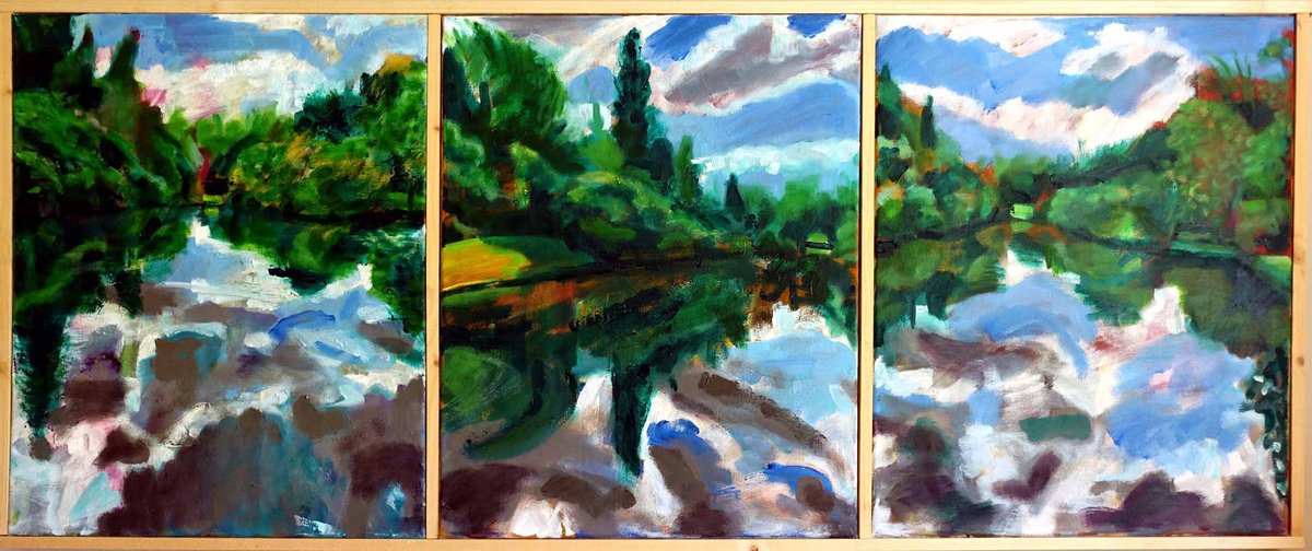 MartynGates's tweet photo. Exhibiting this weekend in Cublington with 15 other local artists https://t.co/yqoaifdFf8