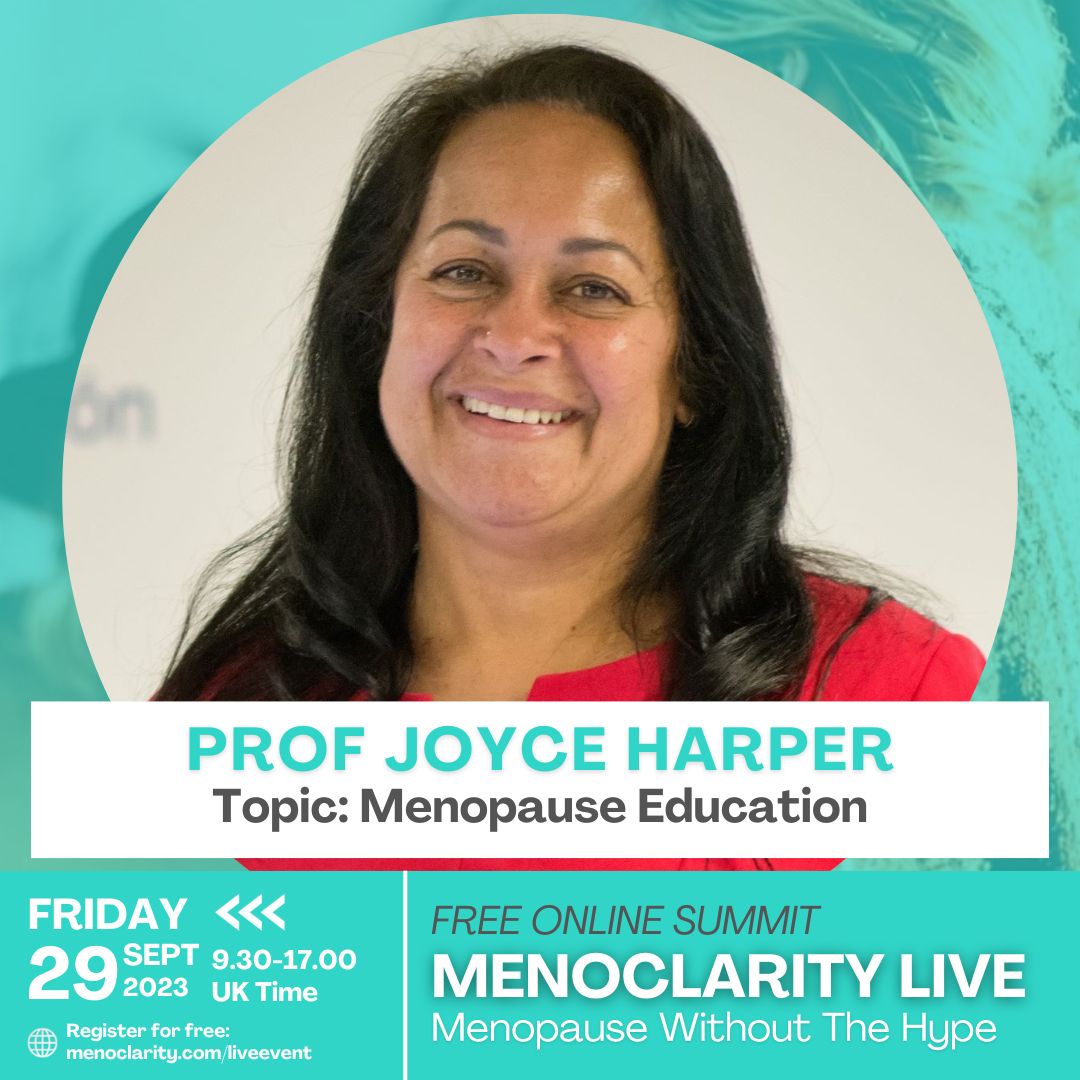 Featuring the wonderful speakers at our free online summit, MenoClarity Live. Register: menoclarity.com/liveevent @ProfJoyceHarper #menopauseeducation #yourfertileyears #womenshealth #menopausesummit