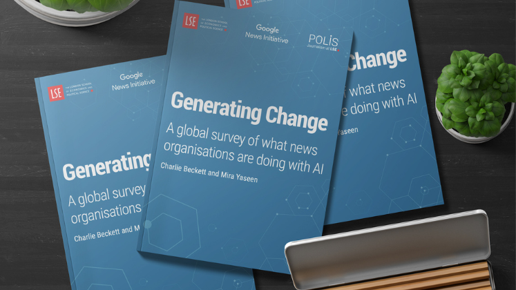 TshepototheT's tweet photo. It takes a village... This would not have been possible without the contribution & support of the #JournalismAI team & community.
What a pleasure to have managed the production of this #GeneratingChange report.
Read these few highlights🧵 & the report (in 🇬🇧 & 🇪🇸, for now) https://t.co/lg1OHV2I1V