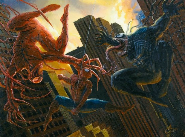 WingboyMartin's tweet photo. #Spiderman #Multiuniverse #Carnage #Venom #spiderman4 #SpidermanNoWayOut #TomHolland
#TannerBuchanan #CameronMonaghan 
#CobraKai #Gotham 
Spider-Man: No Way Out https://t.co/zliRJpUOlV