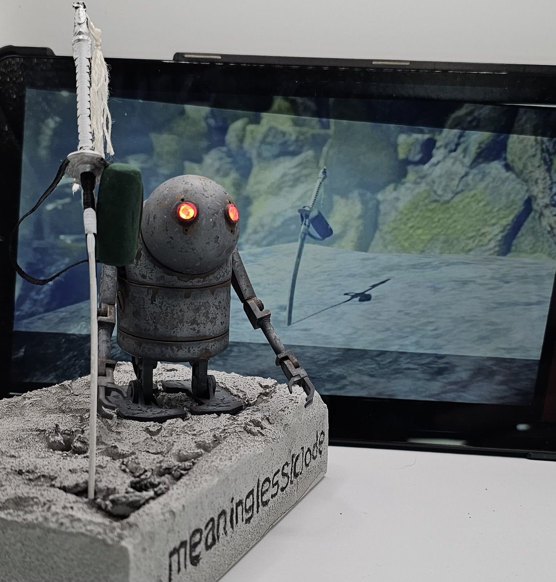 dustcatcher3d's tweet photo. meaningless [C]ode
#stubby  #nierautomataprints #nier #smallbiped #nierautomata #2b #a2 #kaine #smallstubbybiped #garagekits #nierautomataendingc #meaninglesscode #nierautomatafigures #nierautomataanime #animeprints #anime #animefigures https://t.co/6Tmb9PHHyX