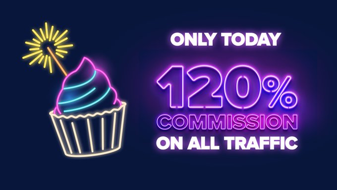 Celebrate 20 years with C4S🧁  Enjoy 120% Commission on ALL SALES from ALL TRAFFIC- no exclusions! https://t<a href="/tag/c4sgiantess24"class="tags"><span>#c4sgiantess24</span></a>