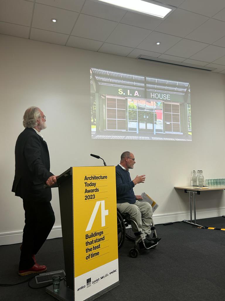Sansome Hall Architects extolling the virtues of genuine accessibility as seen with offices of <a href="/spinalinjuries/">Spinal Injuries Association</a> (S.I.A. House)