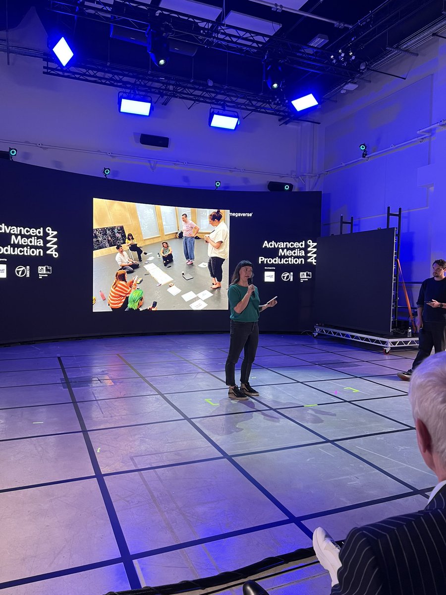 weareproto's tweet photo. We recently hosted @megaverse at PROTO for their fantastic project Game Changers. 

Toki Allison and John Ingle are here to chat about their experience with the project and using the Advanced Media Production studio here in Gateshead. 
#AdvancedMediaProduction https://t.co/UlNmFPTr8y