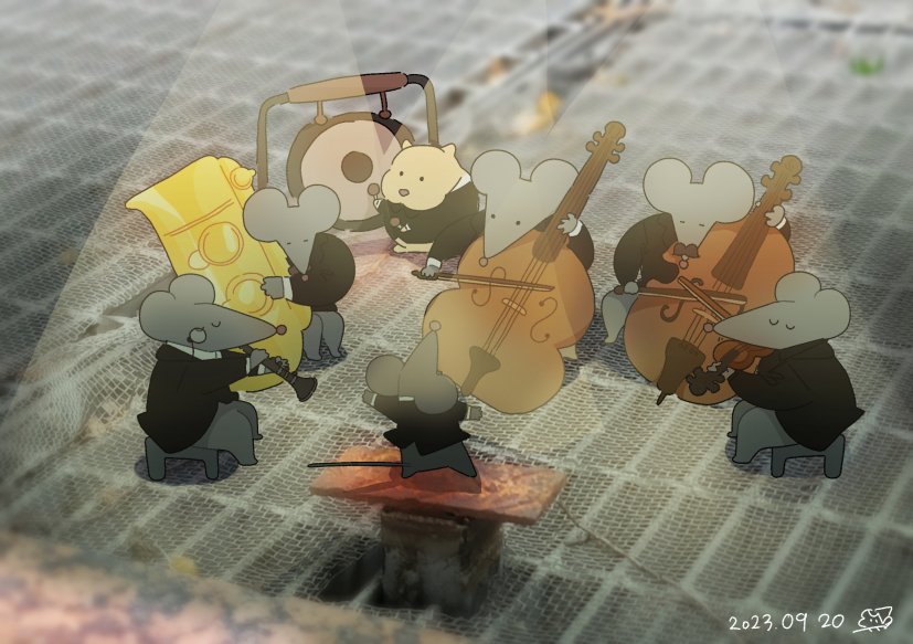 최근 햄스터를 단원으로 받아들인 15년 전통의 쮝케스트라

"그녀는 내 2년 8개월 쥐생의 가장 훌륭한 설치류"