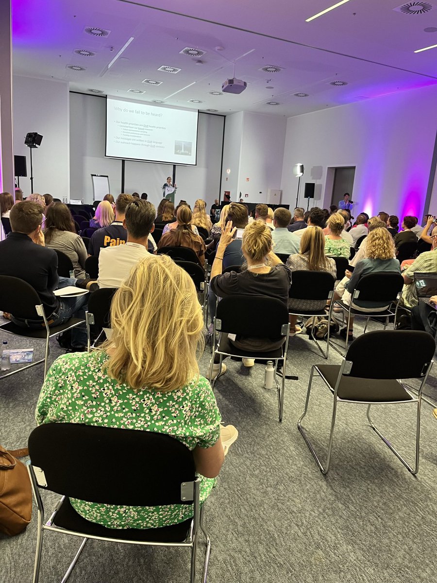 EFIC_org's tweet photo. Happening now in Parallel 5: a session on DRIVING CHANGES IN PAIN EDUCATION ACROSS EUROPE at #EFIC2023 with @MH_DK @TamarPincus and Romy Parker https://t.co/UEBjywy2gf