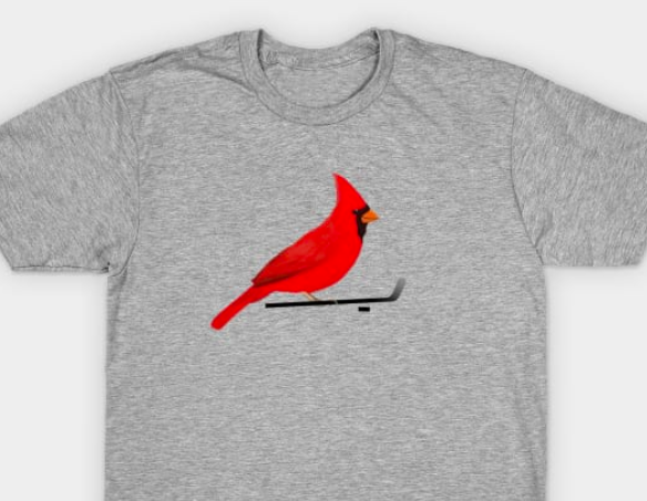 MascotDesigns1's tweet photo. thanks to the ICE HOCKEY CARDINAL who bought t shirts, a hoodie and a baby onesie! 🏒🐦❤️

#BuyIntoArt #Cardinals #GoCardinals #IceCards #GoCards #Hockey #HockeyTwitter #Plattsburgh #PlattsburghState #Wesleyan #SJFC #CatholicU #BallState #Otterbein #ConcordiaMI #SVSU https://t.co/EK6jOyokYX