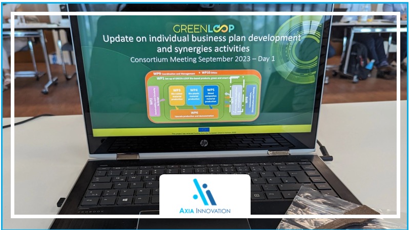 AxiaInnovation's tweet image. @AxiaInnovation attended GREEN LOOP's 12-month consortium and review meeting held at Fraunhofer in Bayreuth, Germany on September 19th and 20th. We presented our 12-month work on exploitation activities.
For more info: greenloop-project.eu
#horizoneurope #greenloop #euproject
