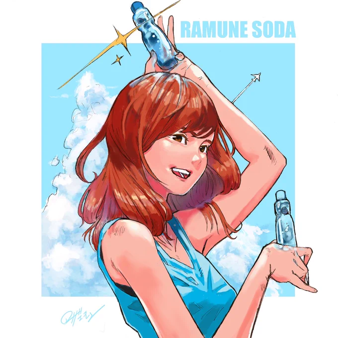 #オリジナルイラスト 