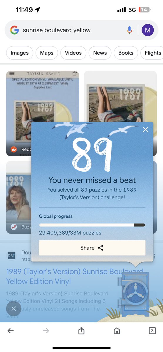 Mupisha_x's tweet photo. @taylornation13 goal was 13 but I couldn’t put my phone down till I reached all 89!🫠 https://t.co/bte2BUSaL0