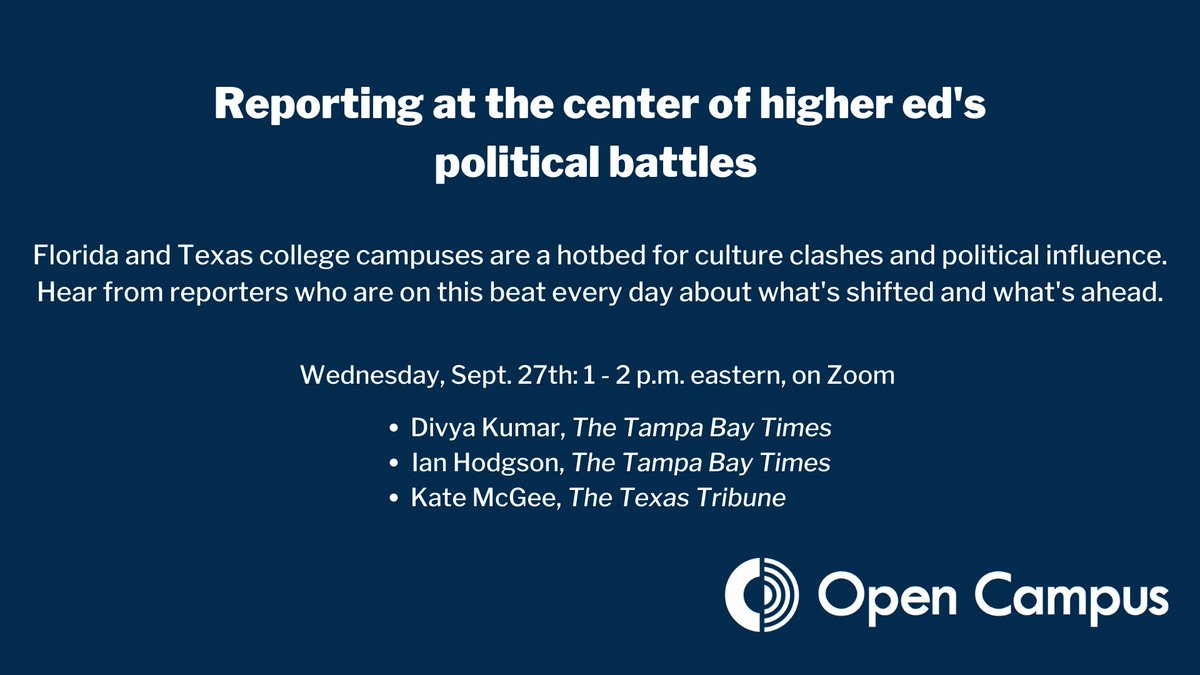Open Campus tweet media