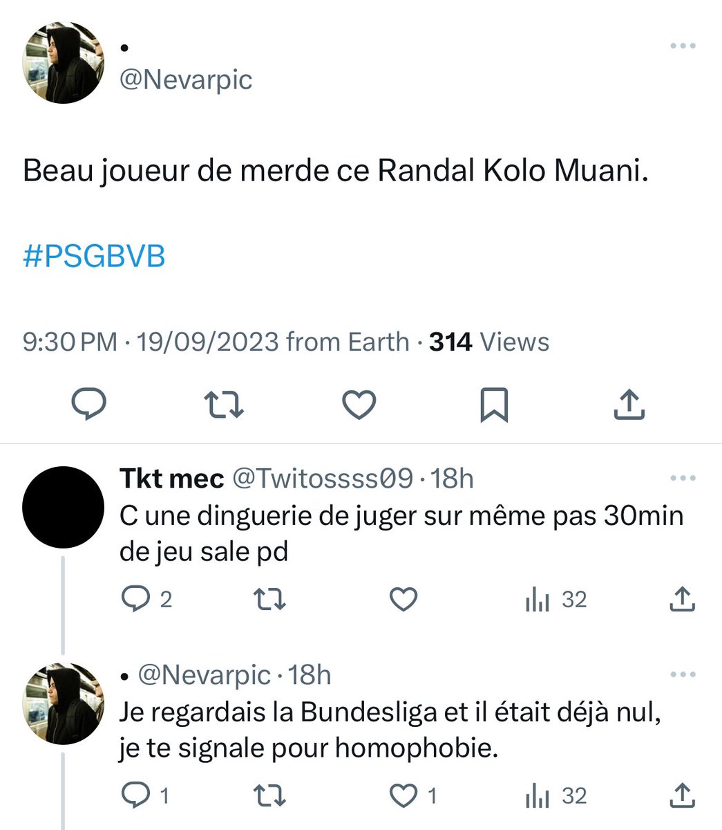 declicfr's tweet photo. @Nevarpic @UniversBayern @_BeFootball Pourtant quand c’était pour donner ton avis sur un autre joueur t’avais l’air de bien la regarder https://t.co/6Lv2BLD2jc