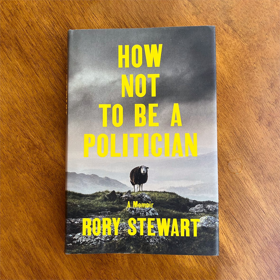 harari_yuval's tweet photo. Just finished @RoryStewartUK’s 'How Not To Be A Politician'. It is an eye-opening (and highly enjoyable) read for anyone interested in understanding the realities of political power in the age of populism. https://t.co/UM8KcyirdW