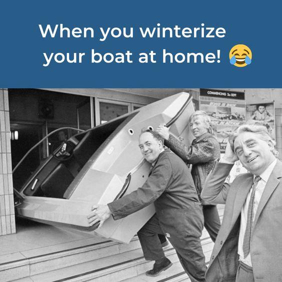 Need winterization of your boat? Come by CO2 Inflatables next week and we'll book you into the schedule!