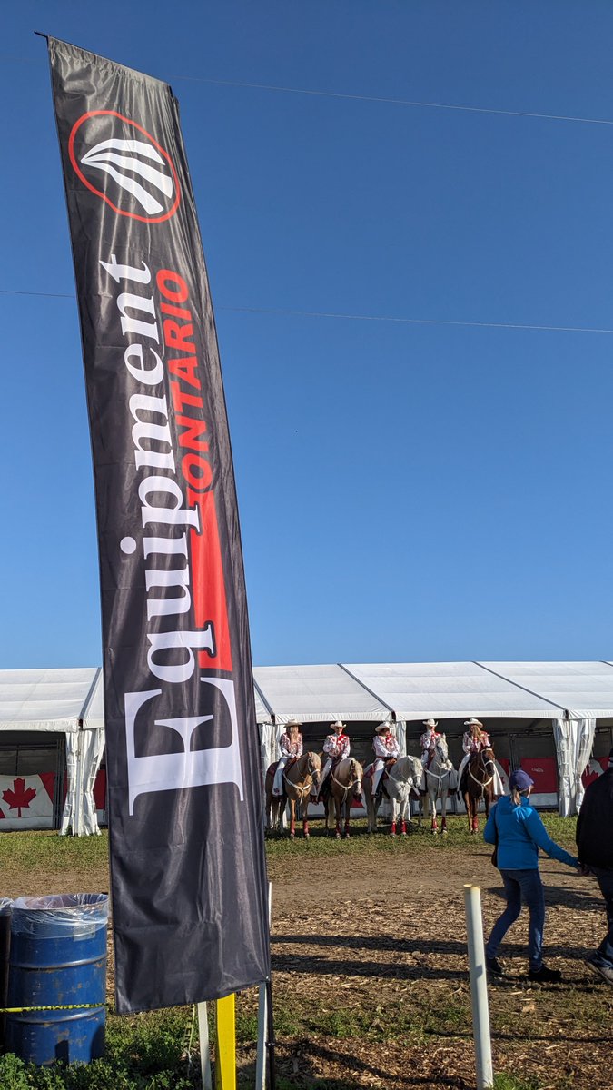EquipmentOnt's tweet photo. Our @IPM2023official Neighbours Canadian Cowgirls Precision Drill Team are all saddled up and ready to hit the Ram Truck Corral at 10:00.
#IPM23 #ipm2023 https://t.co/Lw8xCjcx36