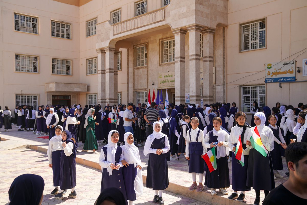 CZinErbil's tweet photo. @CzechErbil fully equips classrooms and completes its π¨πΏ #SmallScaleProject in #RoviaHighSchool. Cooperation with @RwangaFdn continued this year, and we provided new equipment for pupils and teachers. Wish you a successful new school year! π¨πΏπ
@czechaid #Education #Czechia #KRI https://t.co/uWOJKlyBwm